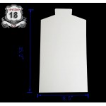 Shirt Board Shaped with top -8in.x15in. - 250pcs